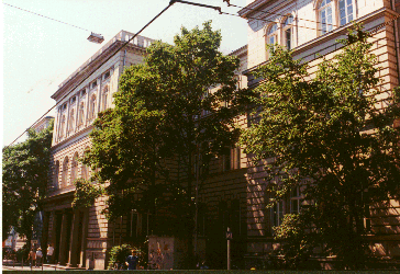 Ansicht des Landgerichts von der Wilhelmstraße